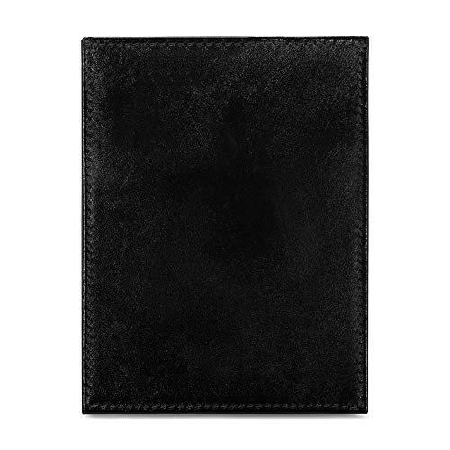 Porta-Passaporte Feminina Vivara Couro Preto