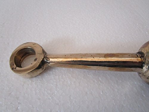 Marine Brass Bell Clapper - Great Sounding – Maritime/Nautical/Boat/Yacht : (Brass : Length: Approx 6.5 Inches) #TOP3