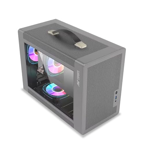 See full amazon price history chart for Ant Esports Box C Air Mini-Tower (MFF) Computer Case/Gaming Cabinet with Type-C and Carry Handle – Grey | Support M-ATX, ITX | Pre-Installed 1 Rear Black Fan Ant Esports Box C Air Mini-Tower (MFF) Computer Case/Gaming Cabinet with Type-C and Carry Handle – Grey | Support M-ATX, ITX | Pre-Installed 1 Rear Black Fan (B0D7CWBHKJ) Amazon Price History, Amazon Price Tracker