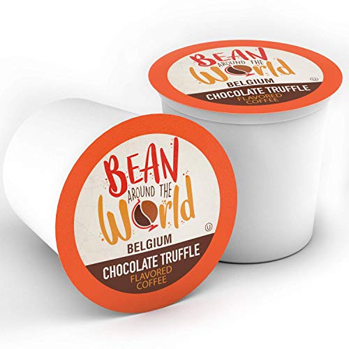 Bean Around The World Flavored Coffee Compatible With 2.0 Keurig K Cup Brewers, Chocolate Truffle, 40 Count (Pack Of 1) #TOP2