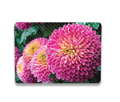 Image of MightySkins Carbon Fiber Skin Compatible with Microsoft Surface Laptop Studio 2 (2023) Full Wrap Kit - Chrysanthemum | Protective, Durable Textured Carbon Fiber Finish | Made in The USA