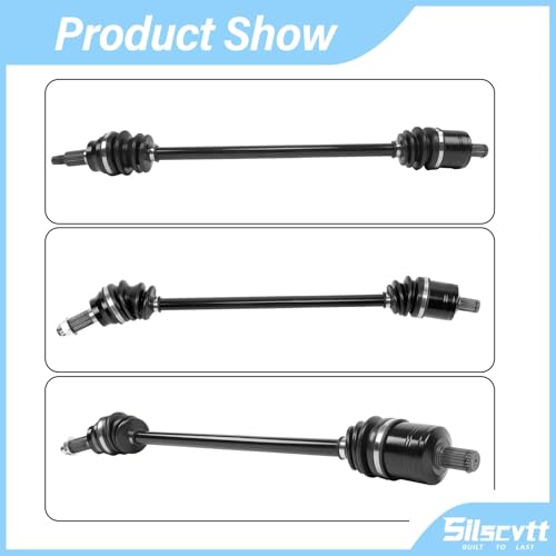 Front CV Axle Half Drive Shaft Replacement for Polaris RZR XP 1000 RZR XP 4 1000 2014-2019 Replacement for 1333943 1333420 1333283 1333123 by Silscvtt - Image 6