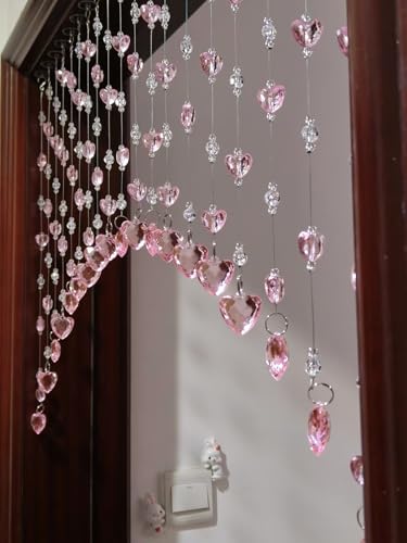 21 Strands Crystal Beaded Curtain for Windows or Doorways -