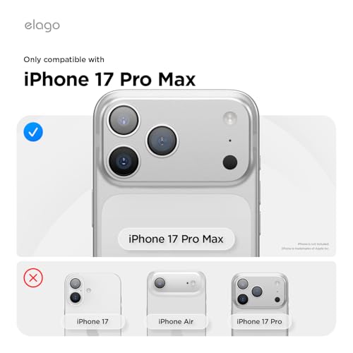 Image of elago Magnetic Leather Case Compatible with iPhone 17 Pro Max Case, All MagSafe Accessories, 6.9 inch - Built-in Magnets, Durable Vegan Leather, Shockproof, Water-Resistant (Lovely Pink)