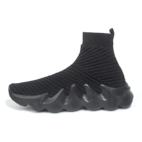 ALLY UNION MAKE FORCE Men Sock Walking High Low Top Fashion Running Sneakers Shoes2