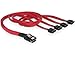 Produktbild 4x Delock mini-SAS Kabel (36-polig zu 4 x SATA, 50 cm)