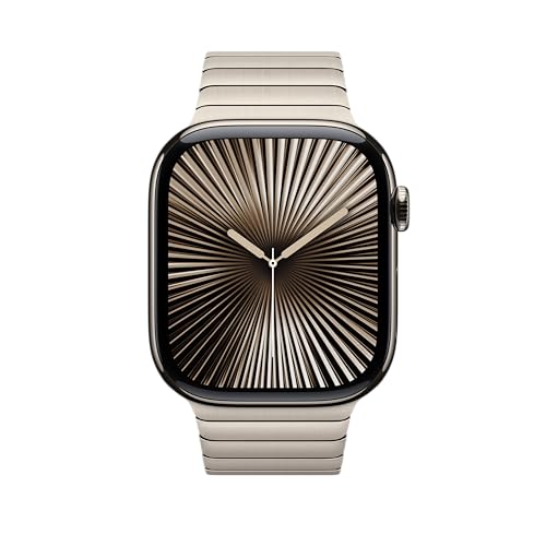 Image of Apple Watch Band - Link Bracelet - 46mm - Natural - One Size (Fits Most)