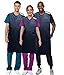 Colortrieve Flex-Back X-Ray Apron - Hook & Loop Closure, Medium, Lightweight Lead, Blue, Includes Thyroid Collar, USA Made