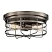DESIGNERS FOUNTAIN 1264-SCB Flushmount, Satin Copper Bronze