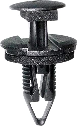 Swordfish 62017 - Bumper Pillar & Door Molding Push-Type Retainer for Fiat 51897485, 51891918 for Chrysler 68202176AA, 06510891AA, Fit Jeep Renegade 15-1,3l,1,4l,2,4l, Package of 15 Pieces