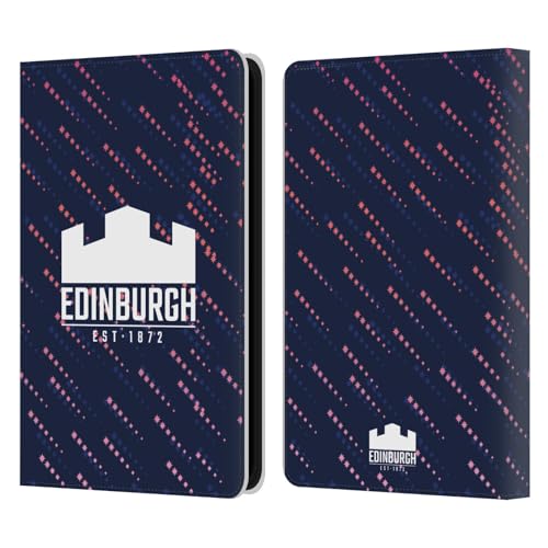 Kindle 11th Gen 2022 Housse Cuir Edinburgh Rugby Écusson Portefeuille 6in