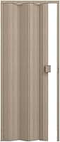 Porta de PVC Sanfonada 210x60cm Permatti Bege Marmorizado