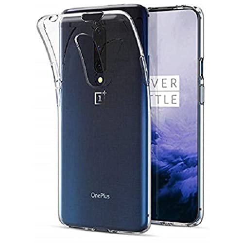 Image of REALCASE OnePlus 7 Back Cover Case | Transparent Clear TPU Soft Silicone Back Cover Case for Oneplus 7 Pro (Clear)