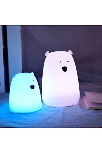 Lámpara de mesa de noche con luz LED táctil USB miniatura 4