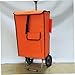 ULTECHNOVO 2pcs Industrial Caster Wheels Heavy Duty Wheel Casters for Shopping Cart Market Trolley Efficient Rolling and Convenient Installation