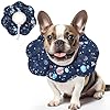 Comsaf soft dog recovery collar protective adjustable pet cone collar for after surgery comfortable lightweight elizabethan collar for small dog cat prevent from licking wounds not block vision  urban country home decor