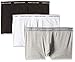 Produktbild Tommy Hilfiger Herren Boxershorts Trunks Unterwäsche, Mehrfarbig (Black/Grey Heather/White), S