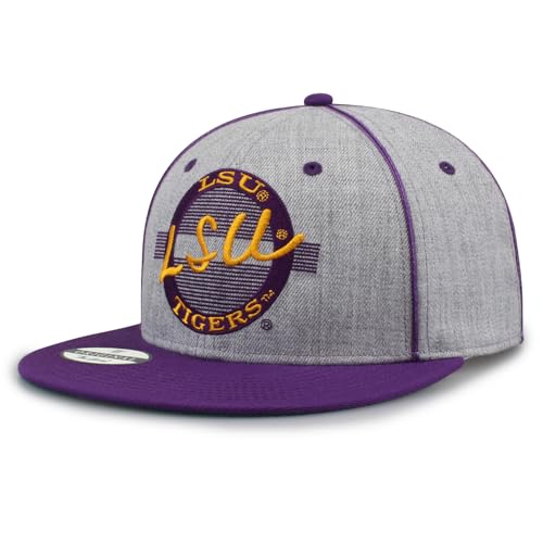 Gorra plana snapback NCAA LSU Tigers licenciada miniatura 2