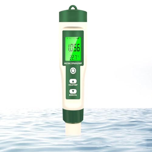 Tester jakości wody 10 w 1, wielofunkcyjny długopis testowy do PH, TDS, soli, ORP, EC, Temp, do akwarium, basenu, hydroponiki, wody pitnej