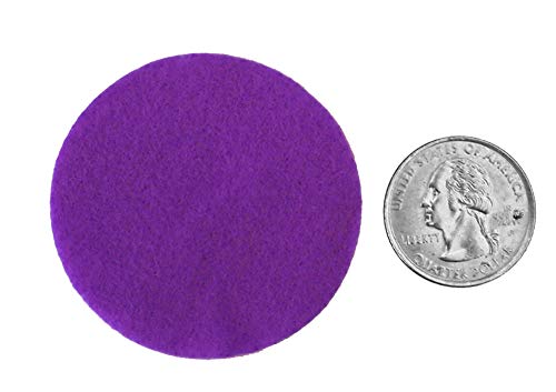 Image of Playfully Ever After Purple Craft Felt Circles (2 Inch - 44pc)