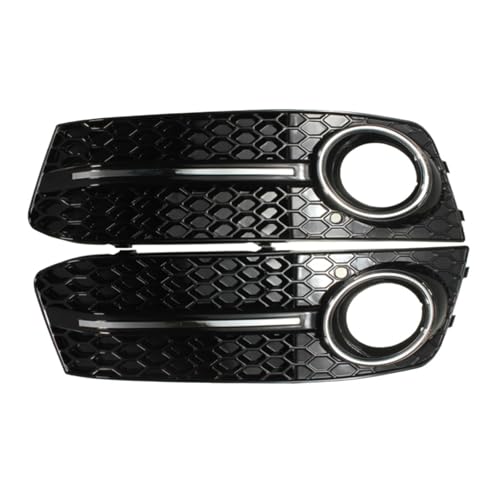 Grille de phare antibrouillard A4 B8 finition chrome silver haut de gamme