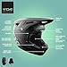 TSG Sentinel Fullface Downhill Mountain Bike Helmet, ABS Outershell, Full Frame EPS Protection, PC Laminated Chinbar, 12 Vents, Wide Eyeports, Precision Visor, Removable Liners&Cheek Pads,Satin White