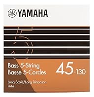 Yamaha guitar strings provide a comfortable feel, stable tuning, excellent durability, and a clear, powerful tone.Ideal for any guitars. Versatile tone and smooth feel, great for all music genres. Bass Guitar Strings – 5-String Long (045-130), Nickel...