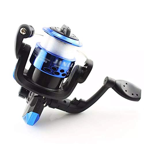 JHYS Angelausrüstung, Glasfaser-Angelrute und Rollen-Set Casting-Angelruten Carbon Light Rod mit Mini-Spinnrollen… – Bild 7