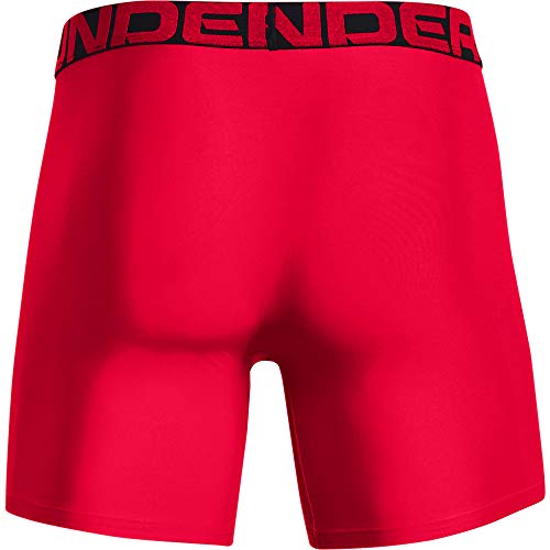 Image of Under Armour mens Multi-pack Performance Tech Boxerjock Brief, 6 inch Inseam, All-day Comfort & Soft