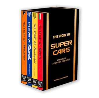The Story of Supercars Gift Set: A Tribute to Four Automotive Icons