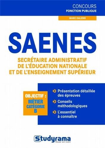 Secrétaire administratif de l'Education Nationale et de l'enseignement supérieur PDF Ebook En Ligne