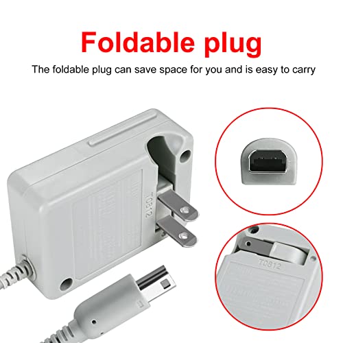 Dtol Ac Adapter Game Charger For Nintendo Dsi Ndsi 3Ds/3Dsxl/New 3Ds/New 3Dsll/2Ds/Dsi/Dsixl 2 Pack #TOP2