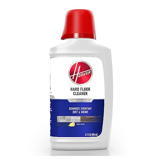 Hoover Renewal Hard Floor Cleaner for sealed hard floors, Concentrated Cleaning Solution for FloorMate Machines, 32oz Formula, AH30428, White