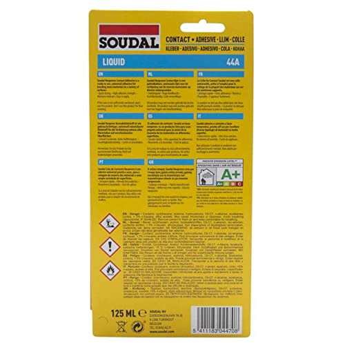 Soudal 06454 colla neoprene liquida, 125 ml