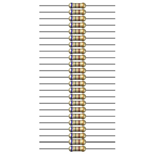 Image of 680 Ohm Resistor 1 /4W 5% Tolerance, Pack of 100 (680 Ohm)