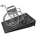 USBABY Rampe Rampa Stuoia della Rampa della Sedia Disabile, Sedia a Rotelle Auto Skateboard Moto Soglia Antiscivolo con Accessori, Rampe da 10 Cm / 12 Cm / 14 Cm / 16 Cm / 18 Cm / 20 Cm