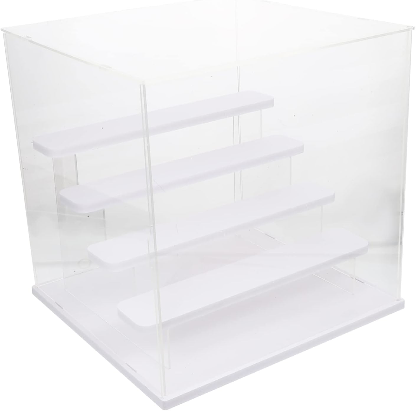 ERINGOGO Elegant Doll Display Rack Handicraft Box Multi-Layer Models Stand Strong Practical Toy Organizer