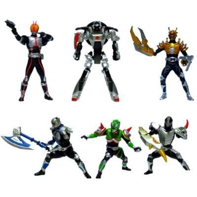仮面ライダーW　ダブル　ガシャポン　ガチャ　組み立てアクション2　全6種類 バンダイ 商品・サービスサイト | 組み立てアクション2 仮面