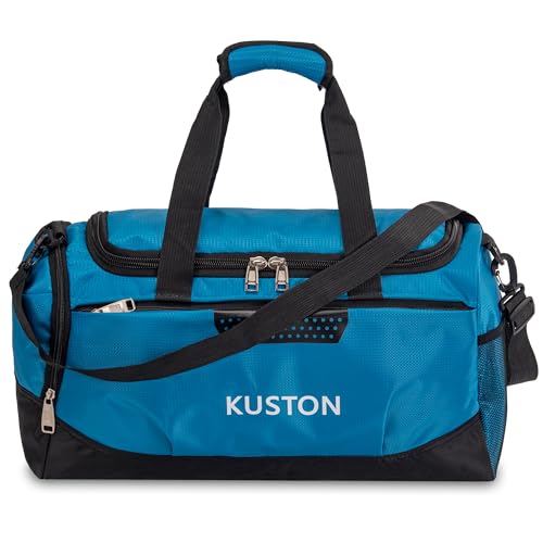Kuston Sports Gym Bag with Shoes Compartment Travel Duffel Bag for Men and Women3