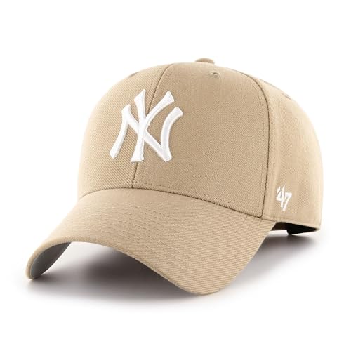 Image of '47 New York Yankees MVP Hat Baseball Cap - Khaki, One Size