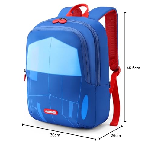 Image of American Tourister Swiddle 4.0Bp Buterfly Ylw, Kids Activity Backpack, Age 4-6 Years, 2 Full Compartments
