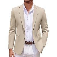 COOFANDY Men's Casual Knit Blazer Suit Jacket Stretch Sport Coats Regular Fit