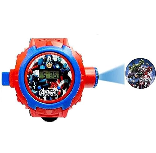 SELLORIA Digital 24 Images Projector Watch for Kids Boys Rubber Material Watch, Diwali Gift, Birthday Return Gift, Best Digital Toy Watch for Boy's & Girl's