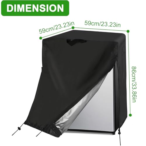 Cubierta antipolvo para electrodomésticos de cocina con cierre ajustable y protector impermeable 6