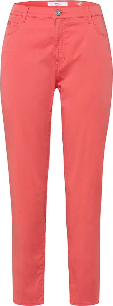 BRAX 7/8 Damen Jeans Hose Mary S 7/8 Popeline Stretch Orange