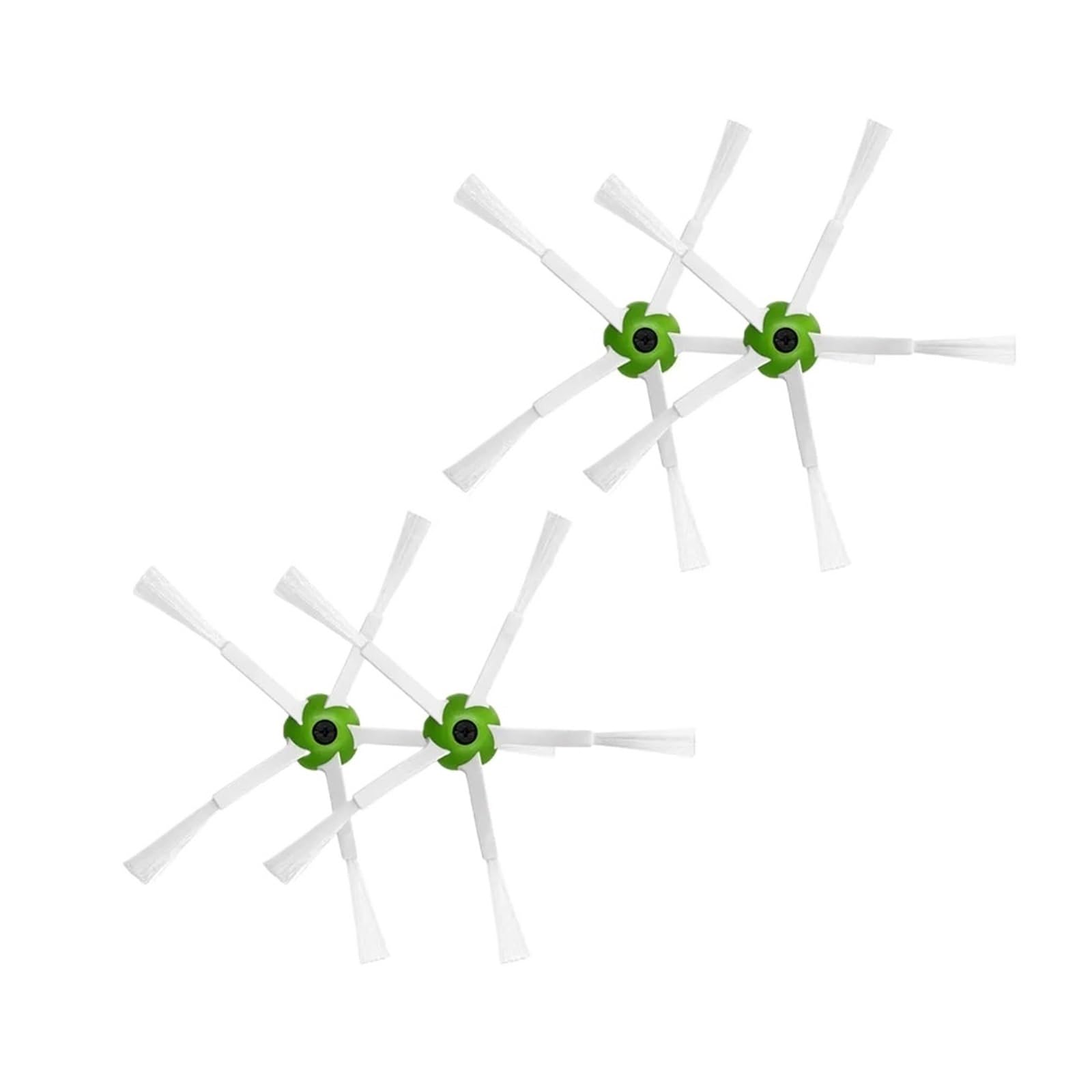 ZKERFBVC Side Brush,Compatible For Roomba，i7 i7+ / i7 Plus E5 E6 E7 Vacuum Cleaner Robot Parts(4pcs)