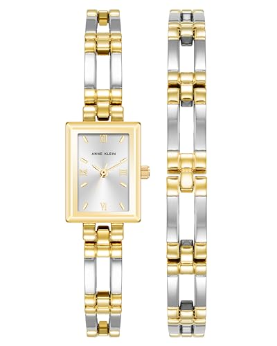 Anne Klein Women's Bracelet Watch,Two-Tone
