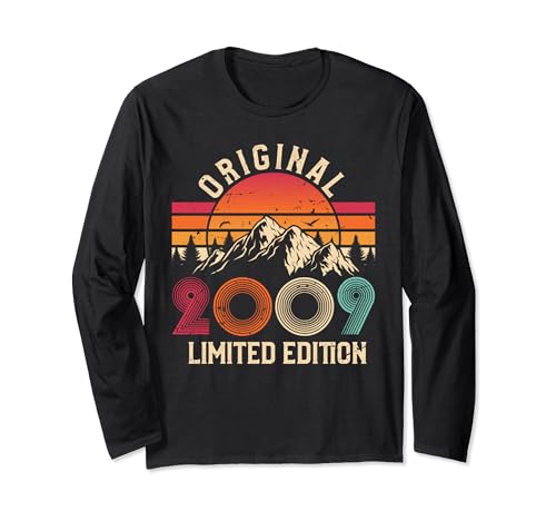 Legendary Original 15th years Vintage 2009 Birthday Gifts Manga Larga