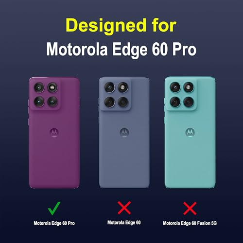 Image of Zapcase Back Case Cover for Motorola Edge 60 Pro | Compatible for Motorola Edge 60 Pro Back Cover | Liquid Silicon Magic Case with Camera Protection | Sapphire