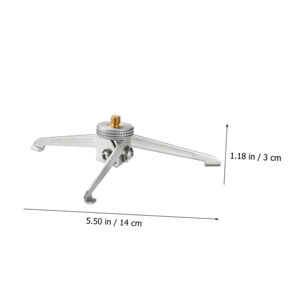 Operitacx Treppiede Portatile per Smartphone e Fotocamera Supporto Pieghevole Regolabile in Materiale Resistente per Campeggio e Escursionismo